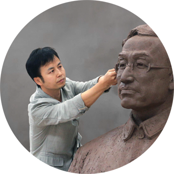雕塑家头像